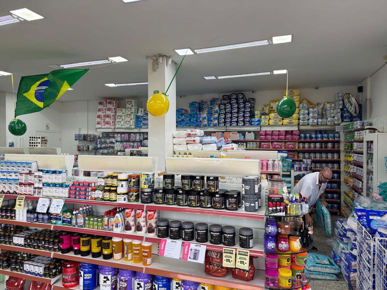 Interior da loja